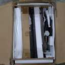 Huuger Nightstand with Charging Station, 3 Drawer Night Stand Set of 2, 22 Inch Wider Side Table with Storage, Farmhouse Nightstand with Vintage Handles, Thicken Base, for Bedroom, Black