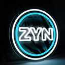 Pugna Z.Y.N Neon Signs for Wall Decor Neon Lights for Bedroom Led Business Signs Suitable for Man Cave Bar Pub Restaurant Christmas Gift Art