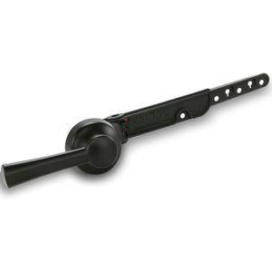 Korky Strongarm Metal Toilet Handle and Lever - Universal to Fit Front, Angled, Side, Left, and Right Mount Toilets - Matte Black, Simple Style, 6034BP
