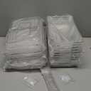 Vtopmart 4 Pack Bathroom Organizer, 2 Tier Clear Under Sink Organizers Vanity Countertop Storage Container,Cabinet Drawers Bins, Pull-Out Organization with Track for Pantry, Kitchen