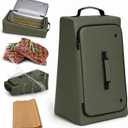 BBQ Blanket for Resting Meat, 270 Opening Leak-Proof Insulated Meat Resting Bag with Butcher Paper, BBQ Brisket Blanket for Pork Shoulder/Steak/Turkey, Smoker Grilling Accessories Gifts for Men/Dad