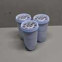 ZeroWater Official Replacement Filter - 5-Stage 0 TDS Water Filter Replacement IAPMO Certified to Reduce Lead, Chromium, and PFOA/PFOS 4-Pack