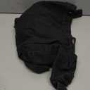 Women's Denim Vest Sleeveless Button Denim Jacket (Medium, Black)