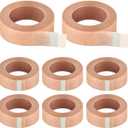 8 Rolls Nose Tape for Rhinoplasty Shaping, 0.5 Inch x 10 Yards Micropore Medical Tape for Rhinoplasty Recovery, Sensitive Skin Wound Care & Surgical Tape Bandaging, Breathable