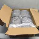 Hoolerry 2Pcs Outdoor Lounge Chair Cushions Waterproof Folding Chaise Lounge Cushion for Patio Lawn Pool Beach Chair Pad with Headrest and Pocket 72'' x 21'', No Chair (Grey)