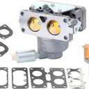 Partman Carburetor Compatible With 796258 796227 792295 796997 V-Twin Models 40G777 40H777 44M777 44P777 44S677 Engine Fit for John Deere L118 L120 LA120 LA130 LA135 LA140 LA145 LA150 X140 Z425