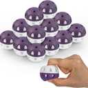 High Visibility Practice Golf Balls (20 Pack) Purple, Limited-Flight Training Balls, Wear-Resistant Design for Indoor/Outdoor Drills, GB01