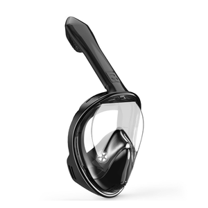 Kids Snorkel Mask Full Face, Snorkeling Gear for Kids 2-14 with Camera Mount, 180 Degree Panoramic View Snorkeling Set Anti-Fog Anti-Leak