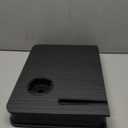 BUYIFY Portable Foldable Laptop Desk for Bed and Couch, Adjustable Lap Desk with Cup Holder and Phone Holder, Ideal for Working, Reading, Writing, and Breakfast (Black)