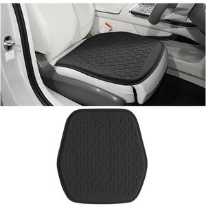 Zpana Gel Car Seat Cushion, Non-Slip & Comfortable Automotive Chair Protector Pad for Driving, Breathable Vehicle Interior Mat Cover Accessories, Universal for SUV Sedan Truck (Black)