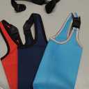 3 PCS Water Bottle Carrier with Shoulder Strap 16oz-21oz, TuNan Neoprene Sleeve Cup Holder Pouch with Carrying Handle for All Portable Sport Water Bottle -3 Colors