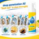 2 x 4-in-1 Multi-Enzyme Foam Cleaner,All-Purpose Deep Cleaning Spray for Car Interior,Kitchen Grease,Bathroom Tiles &Sofa Upholstery–No Rinse Foam Cleaner for Leather, Fabric,Vinyl & Plastic(1Pack)