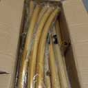 UDEAR 7.2FT Metal Arch Backdrop Stand,for Wedding Backgrounds Climbing Plants Event Decorations Outdoor Ceremonies,Gold