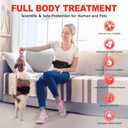 Red Light Therapy Belt, 3 in 1 LED Bead Infrared Light Therapy for Body, Wearable Wrap with Timer for Back Shoulder Waist 660nm Red Light-Therapy & 850nm Infrared Light Device Home Use (Corded)