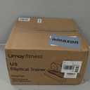 Under Desk Elliptical Machine, Electric Leg Exerciser for Seniors, Quiet & Portable Electric Seated Eclipse Exercise Training Machine with Remote, 12 Speeds & Mute Function, Manual & Auto Mode