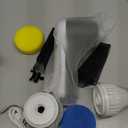 Electric Bathroom Cleaning Brush, Cordless Spin Scrubber Full Body Waterproof IPX7 with 6 Replaceable Brush Heads for Bathtub/Kitchen/Window/Home Cleaning -SD-CTB02 (Standard)