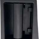 NPAUTO Extended Cab 3rd Third Door Handle Compatible with 1994-2003 Chevy S10 GMC Sonoma, 1996-2000 Isuzu Hombre Pickup Truck, Exterior, Black, 74300