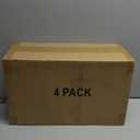 Makeup Organizer Storage with 16 Drawers, 4 Pcs Desktop Office Supplies, Desk Organizers, Clear Accessories, Dustproof Storage Drawer and for Make Up, Jewelry, Pen, Stationary