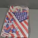 Patriotic Gift Bags with Handles, 16 Pieces Pack American Flag Party Favor Bags for President Day, Independence Day, Labor Day, Veterans Day, Forth of July American Patriotic Party Supplies, 8"x10"x4"