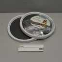 Kitchen Spaces Two-Tier Lazy Susan Organizer, Cabinet Turntable Shelf Storage for Kitchen and Pantry Items, Great for Spices or Condiments, Non-Skid, Sturdy with Full Spin, White (1 Count ( Pack of 1))