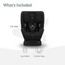 UPPAbaby Rove Convertible Car Seat - 2-in-1 Rear + Forward Facing - Quick + Secure 3-Step Install - Intuitive Safety Technology + Comfort Features - Cup Holder Included - Jake (Black Mlange), Mfg Date: 11/25/2025, Expiration Date: 11/25/2035