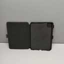 Speck Balance Folio Case for iPad 10.2 Inch (2019-2021) - Drop & Camera Protection, Slim Multi Range Stand, Apple Pencil Holder - Black/Black