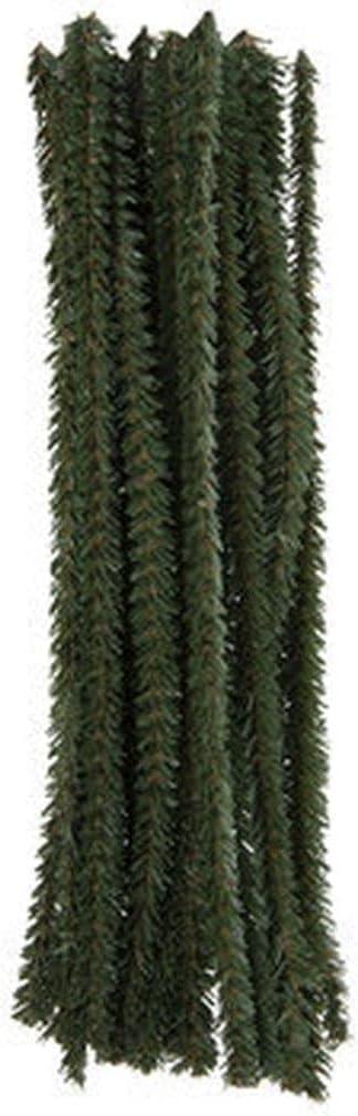My Little Christmas Holiday Christmas Artificial Canadian Pine Stem Garland Ties - 24 Pc (12inch Length), Green My Little Christmas Holiday Christmas Artificial Canadian Pine Stem Garland Ties - 24 Pc (12inch Length), Green