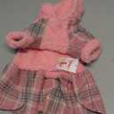 Dog Hoodie Dog Sweater Puppy Clothes for Small Dogs Boy Girl Pet Hoodies for Dogs Cold Weather Doggie Coats Fall Doggy Sweatshirt for Chihuahua Yorkie Cat Sweater Costumes, M, Pink (Medium (Chest 17in ))