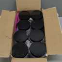 16 Pack 4oz Plastic Containers with Lids, Jars with Lids, Great for storing,lip balms, creams, ointments, cosmetics, samples