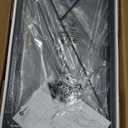 Homeiju Folding Desk - Small Foldable Desk, 31.5" Portable for Bedroom & Home Office, Space Saving, Easy Assembly, Rustic Brown