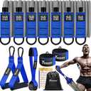 Resistance Bands, 450lbs Heavy Exercise Bands with Handles, Workout Bands Set for Working Out Men, Fitness Weight Bands for Strength Training, Stretching, Slim, Physiotherapy