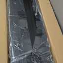 Furnulem Wide Dresser with 8 Fabric Drawers, TV Entertainment Center with Storage for 55'' TV, Large Chest of Drawers for Bedroom, Living Room, Dorm, Closet, Entryway, Wood Top (Black Oak)