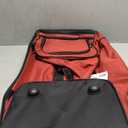 Pacific Gear Rolling Duffel Wheels, 30-inch Luggage, Hockey Bag, Heavy Duty (Red)