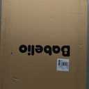 Babelio Baby Gate for Stairs & Doorways, 26-43" W 34" H Extra Tall| No Bottom Bar| Easy Installation| One-handed Operation| Auto-close| Hardware Mount (Drill Needed) Safety Dog/Pet Gate Indoor (White)