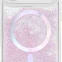 Case-Mate Soap Bubble iPhone 17 Pro Max Case [Compatible with MagSafe] - Liquid Glitter Phone Case with 12ft Drop Protection - Premium Magnetic Cover for iPhone 17 Pro Max - Iridescent Waterfall