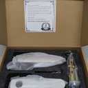 Fingerprint Door Lock, Fingerprint Door Knob Biometric Door Lock Smart Door Knob with App Control, Keyless Entry with Handle for Home Office Apartment Bedroom Nickel