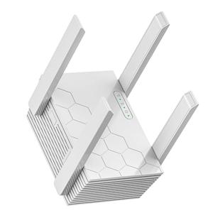 WiFi Extender Signal Booster Dual Band 5.8GHz&2.4GHz, WiFi Booster for Home Covers Up to 10200 Sq.ft and 45 Devices, Wireless Signal Amplifier 1200Mbps WiFi Repeater w/Ethernet Port, 1-Tap Setup