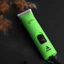 Andis Professional UltraEdge Super 2-Speed Detachable Blade Dog/Pet Clipper, Rotary Motor with Shatter-Proof Housing, Runs Calm & Silent, 14-Inch Cord, for All Dog Coats & Breeds, 120 Volts, Green