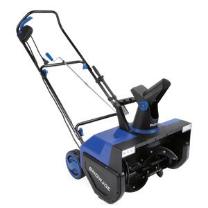 Snow Joe Corded Electric Snow Blower, 15-Amp Motor, 22" Clearing Path - Single-Stage Walk-Behind Thrower w/ 25' Throwing Distance & Dual LED Lights for Driveway, Sidewalk, and Walkway, SNJ-SJ627E