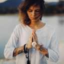 Inspirational NFC Christian Keychain with Scripture Card, Tap with Your Phone to Get Daily Bible Verse (Jesus V Gesture)