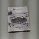 Maestri House Mug Warmer, Electric Coffee Cup Warmer for Desk with 3-Temp Settings,Auto Shut Off, Constant Temperature Heating for Beverage, Milk, Tea and Hot Chocolate at Home & Office (Silver)