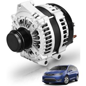 12V 180Amp Alternator Compatible with 2017-2020 Chrysler Pacifica 3.6L V6, 2020 Chrysler Voyager 3.6L V6 - Replaces OEM GM# 4210007181,56029732AB