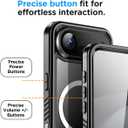 AICase for iPhone Air Case Waterproof Clear with MagSafe Water Proof/Snowproof/Dustproof/Shockproof,IP68 Certified 360 Full Body Protection Fully Sealed Underwater Cover for iPhone Air 6.5"
