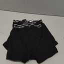 Youper Youth Brief w/Soft Athletic Cup, Boys Underwear w/Baseball Cup (2-Pack) (Large, Black)