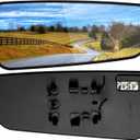 Passenger Side Mirror Replacement for Ford F150 2015-2020, F250 F350 F450 F550 2017-2020 - Lower Tow Mirror Glass, Right Towing Mirrors Glass with Power Heated