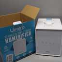 Stainless Steel Humidifier, 3L Warm Mist Humidifier, Easy Clean with Warm Steam Humidifier, Healthy Air Mist Humidifiers for Bedroom Living Room, with Sleep Mode and Auto-off Setting