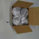 OverNews 2oz Amber Glass Jar Travel Size, 4PCS Empty Cosmetic Lotion Container with Black Lid & Spatula, Small Mini Jar for Beauty