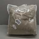 Sanracie Stonewashed Cotton Coverlet Oversized King(128"x120"), Linen Colored Ultra Soft Crinkle Extra Large Wide Oversized Quilt Sets Lightweight Cross Stitch Bedspread Set 3Pcs for All Season