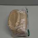 Fabric Wall Hanging Baskets - 3Pack Woven Pouchs Boho Style Wall Mounted Bag with Adhesive Hooks, Storage Organizers and Decoration Pocket Caddy Bins on Door Rack (Linen & Black, Large)