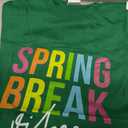 Spring Break Vibes Funny Spring Break Teacher T-Shirt Large